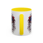 Patriotic Eagle Coffee Mug – Bold Design for Coffee Lovers