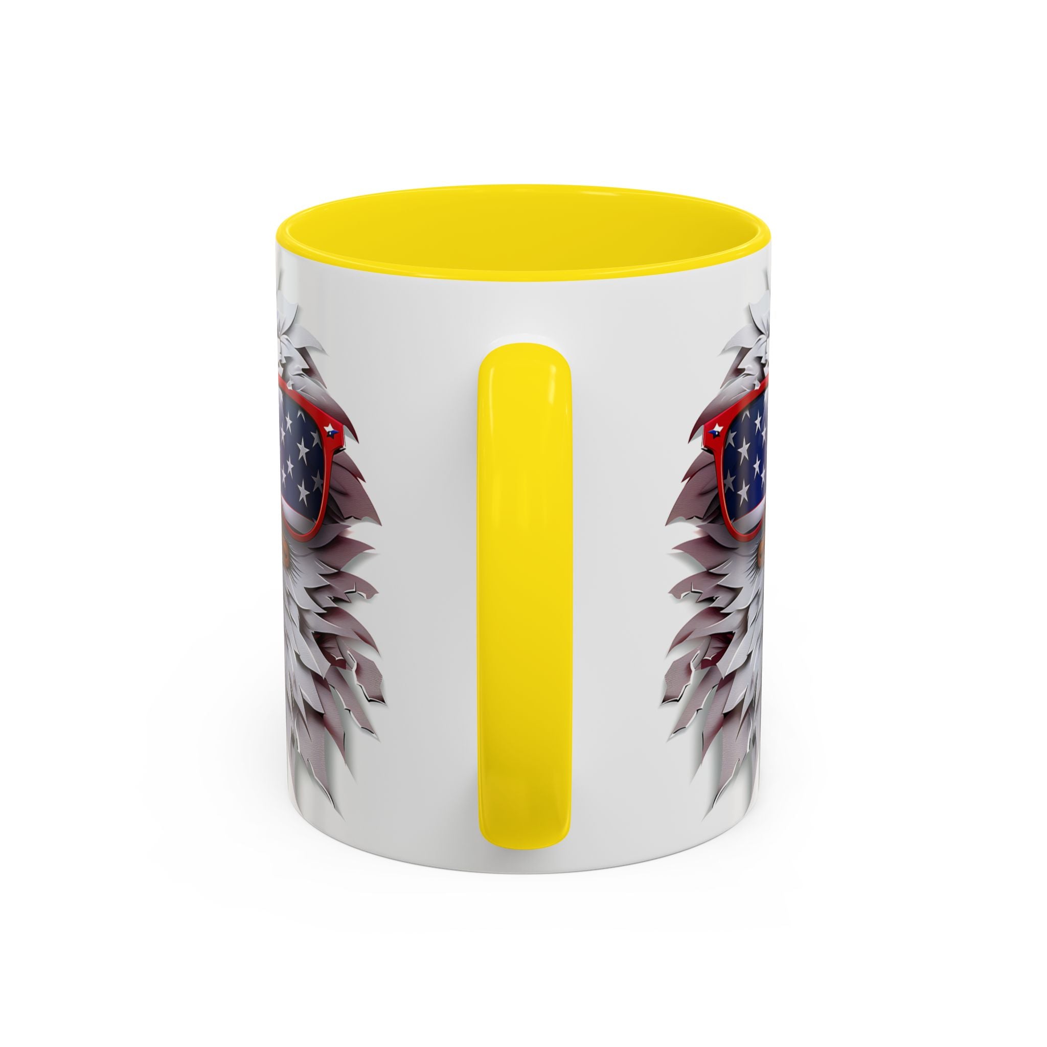 Patriotic Eagle Coffee Mug – Bold Design for Coffee Lovers