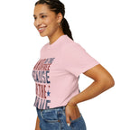 Patriotic T-Shirt: Land of the Free Because of the Brave