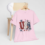 Patriotic USA Stars T-Shirt — Fourth of July American Flag Tee