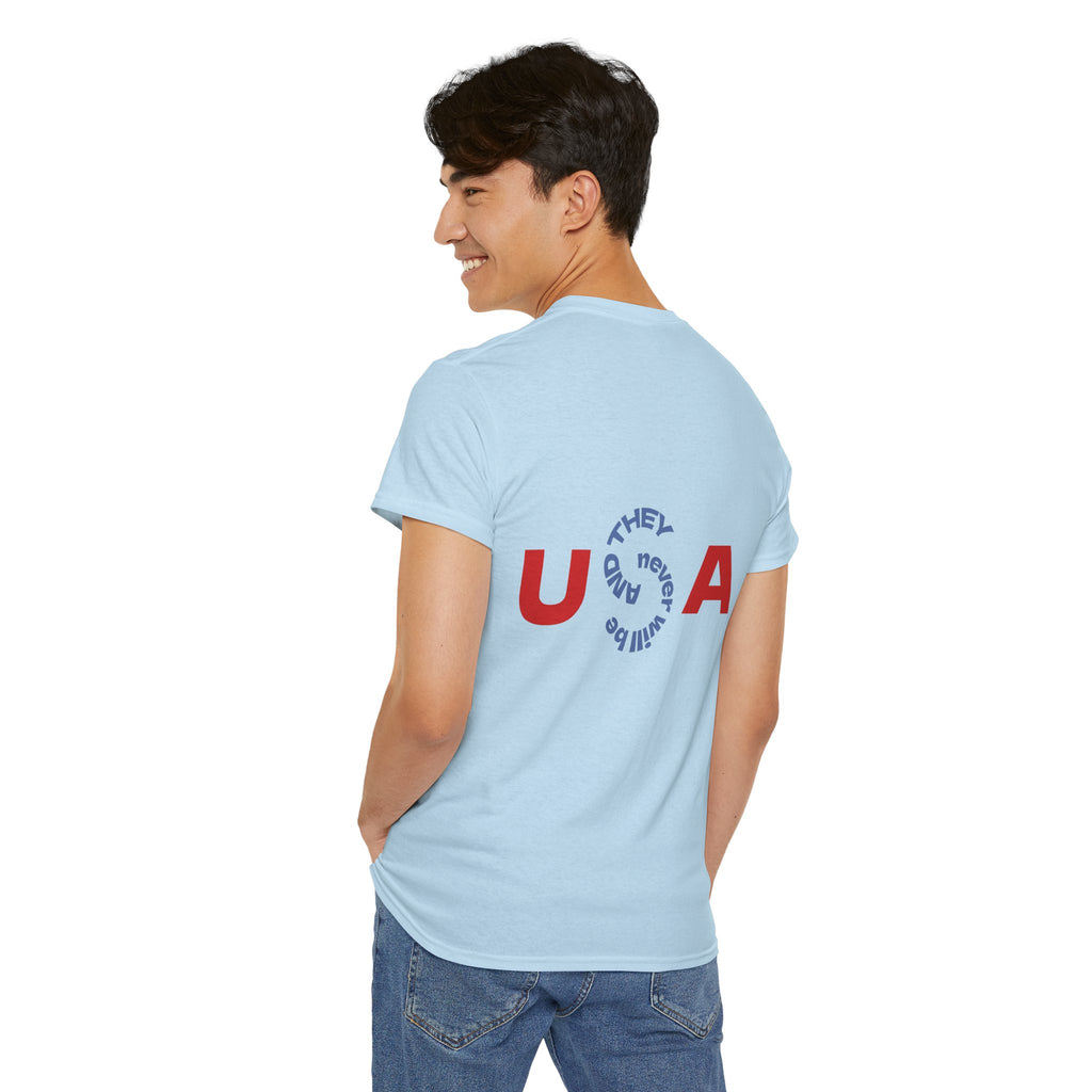 Patriotic George Washington Tee — "They Hate U.S. Because They Ain't U.S."