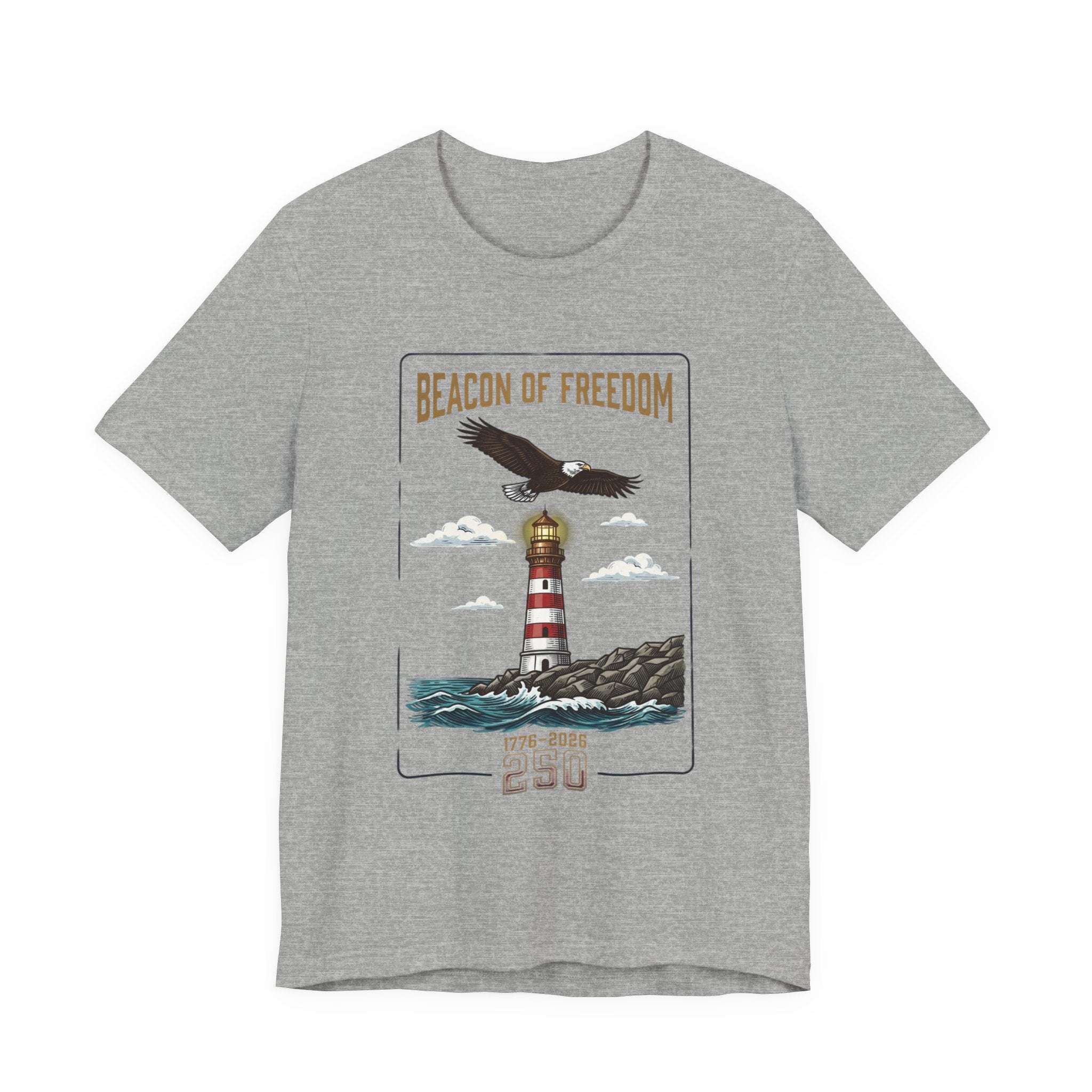 250th Anniversary Patriotic Lighthouse Tee