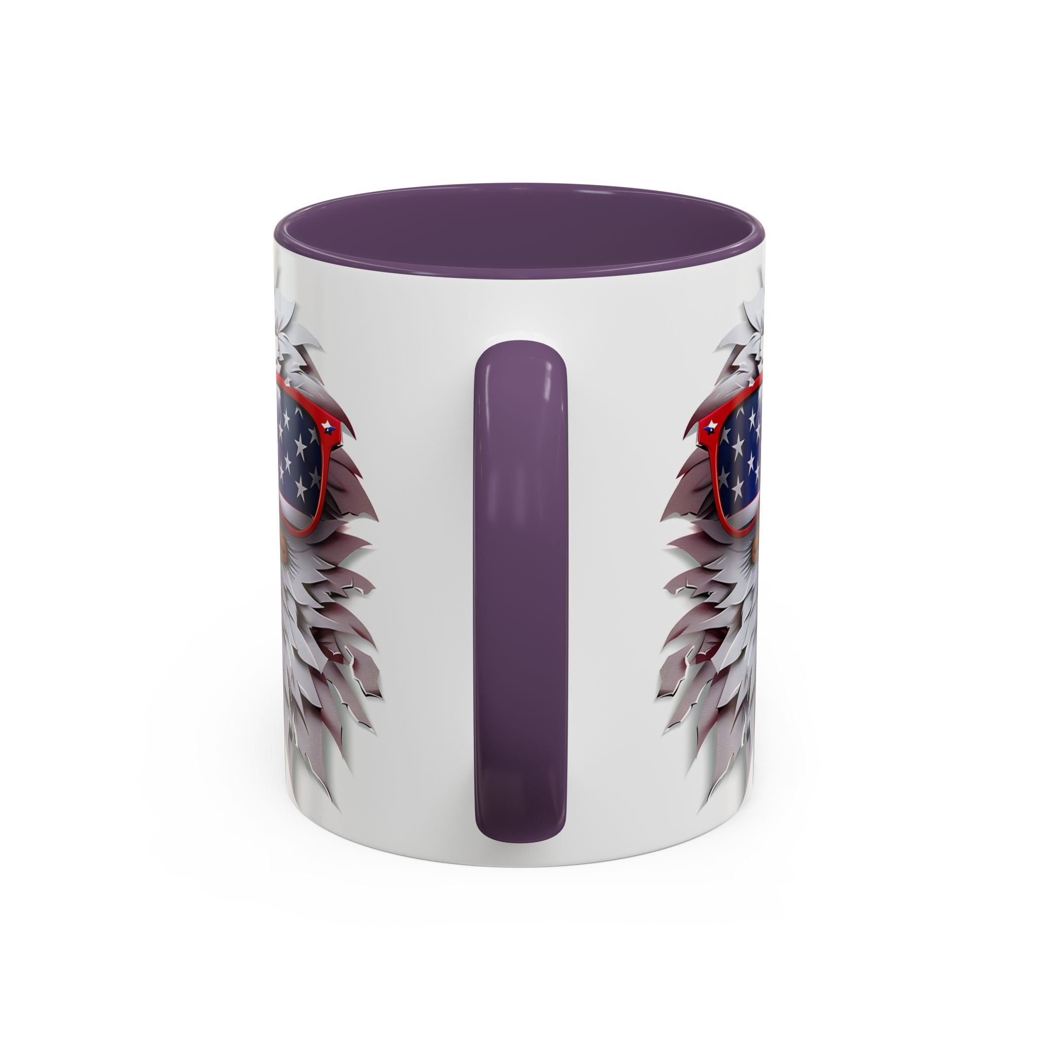 Patriotic Eagle Coffee Mug – Bold Design for Coffee Lovers