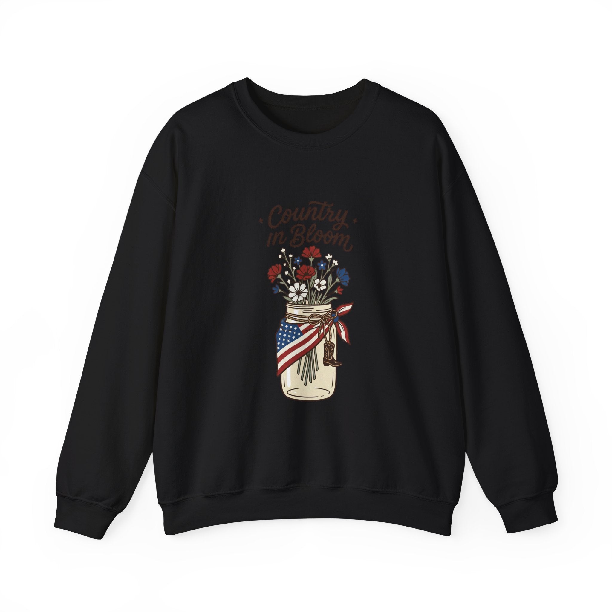 Country in Bloom Sweatshirt | Country Aesthetic Design