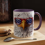 Patriotic Eagle Coffee Mug – Bold Design for Coffee Lovers