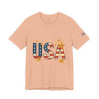 USA Flag Stars T-Shirt — Patriotic American Independence Day Tee