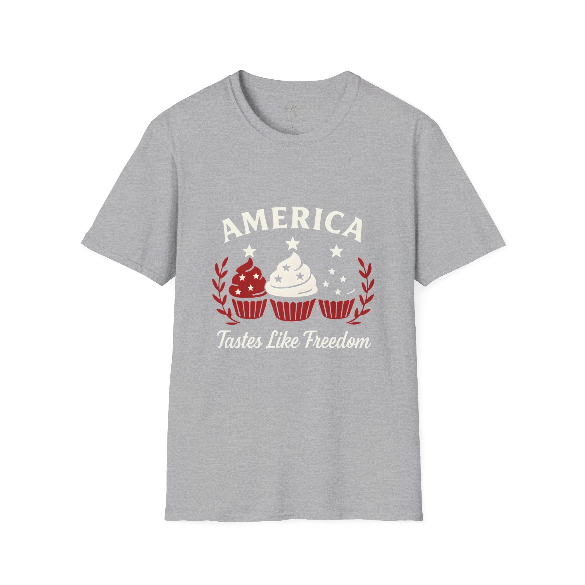 America Cupcake T-Shirt - 'Tastes Like Freedom' Tees