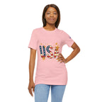 USA Flag Stars T-Shirt — Patriotic American Independence Day Tee