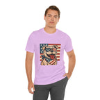 Dog's are Patriotic Too (American Flag, Funny 4th of July Shirt)