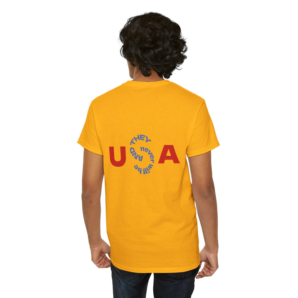 Patriotic George Washington Tee — "They Hate U.S. Because They Ain't U.S."