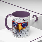 Patriotic Eagle Coffee Mug – Bold Design for Coffee Lovers