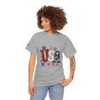 Patriotic USA Stars T-Shirt — Fourth of July American Flag Tee