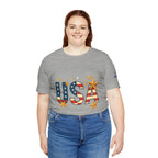 USA Flag Stars T-Shirt — Patriotic American Independence Day Tee
