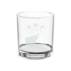 Engraved Stars & Stripes Customizable Whiskey Glass