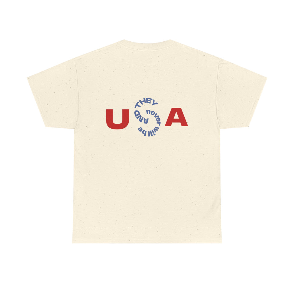 Patriotic George Washington Tee — "They Hate U.S. Because They Ain't U.S."