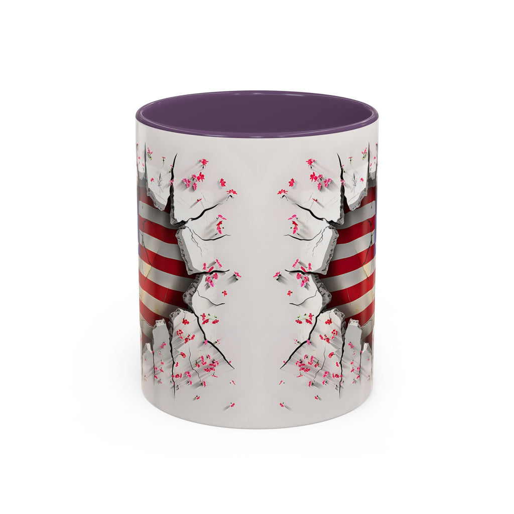 American Flag Coffee Mug – Patriotic Design