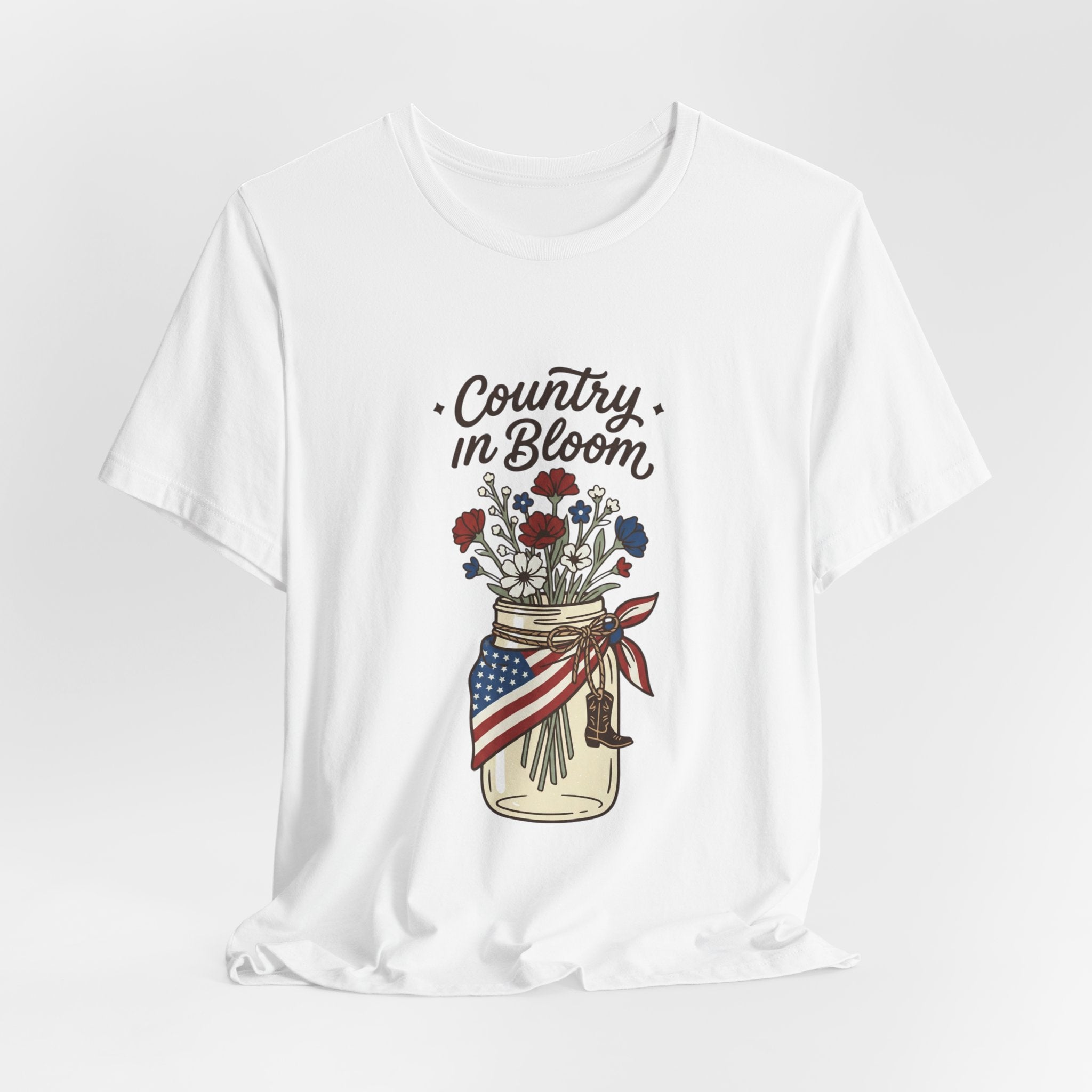 Country in Bloom Mason Jar Tee | Coastal Cowgirl, Western Chic