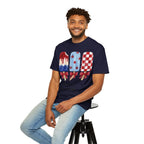 Patriotic Popsicle T-Shirt — Red, White & Blue Fourth of July Tee