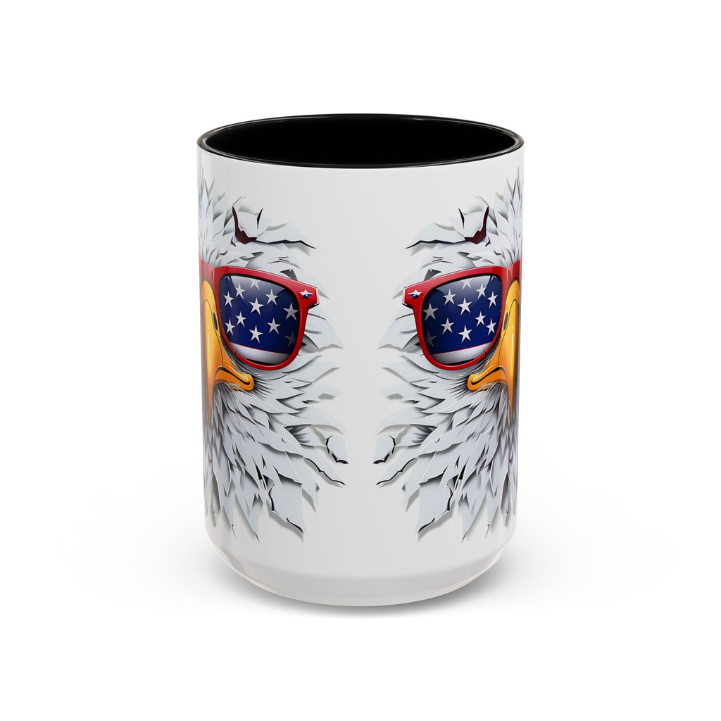 Patriotic Eagle Coffee Mug – Bold Design for Coffee Lovers
