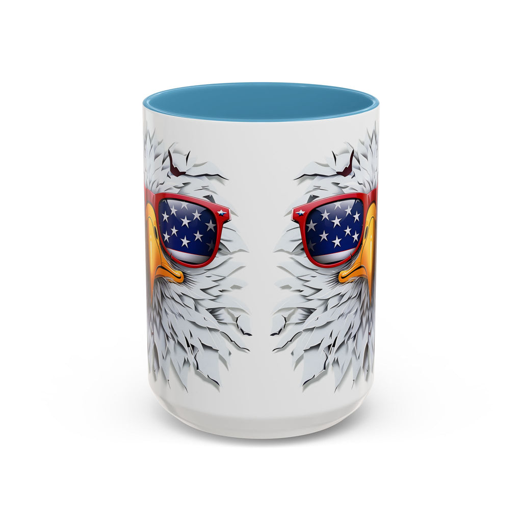 Patriotic Eagle Coffee Mug – Bold Design for Coffee Lovers