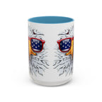 Patriotic Eagle Coffee Mug – Bold Design for Coffee Lovers