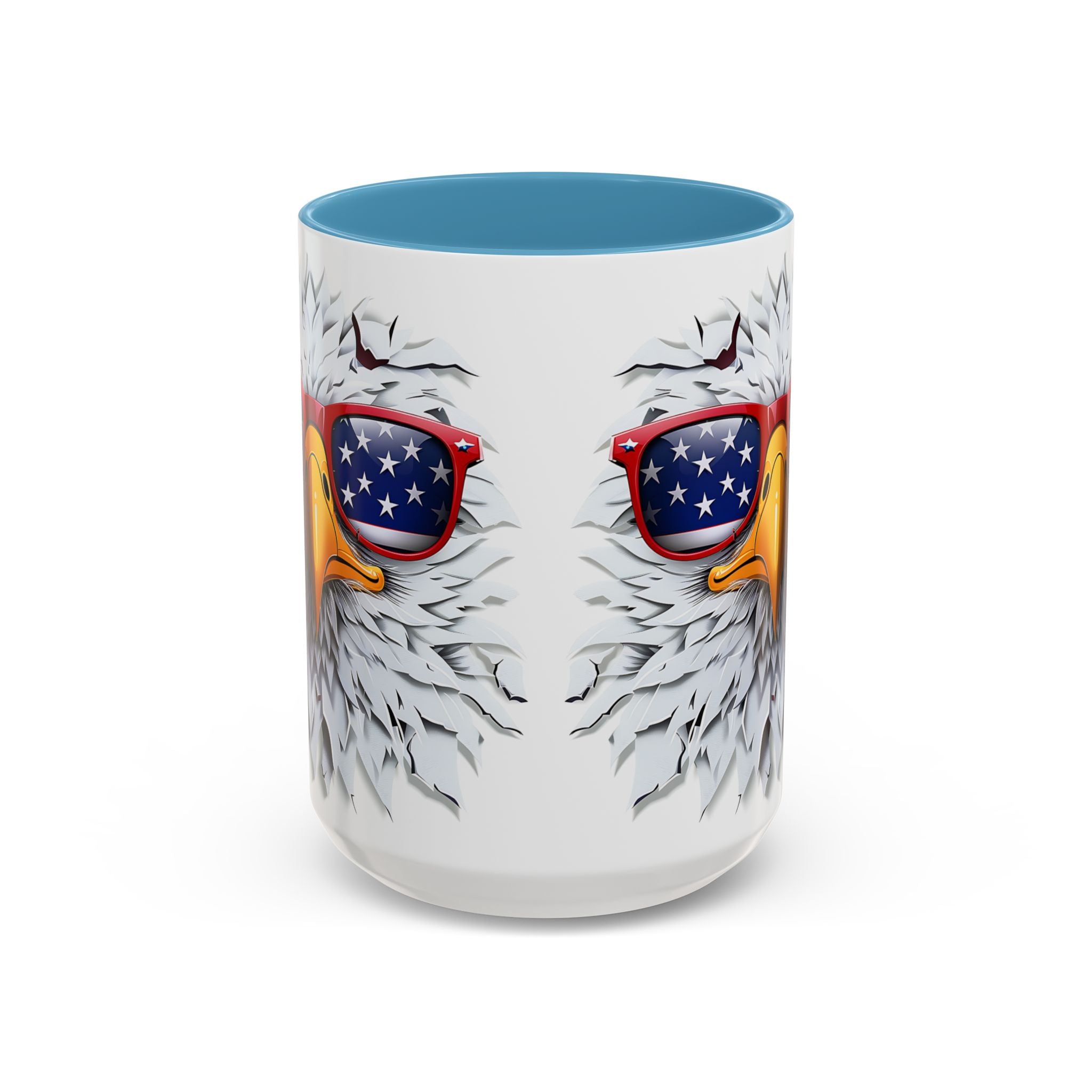 Patriotic Eagle Coffee Mug – Bold Design for Coffee Lovers