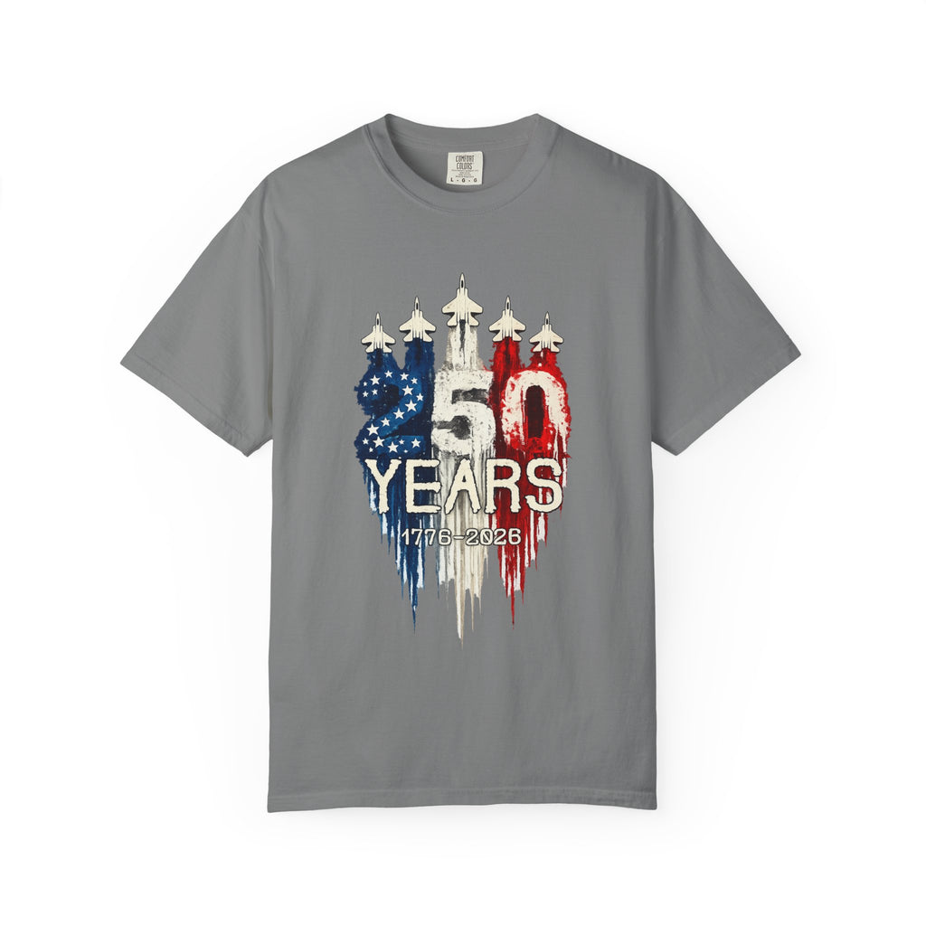 250 Years Patriotic T-Shirt Celebrating 1776–2026
