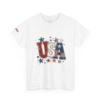Patriotic USA Stars T-Shirt — Fourth of July American Flag Tee