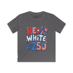 Kids Patriotic Fourth of July Shirt - Red White & 250 Tee