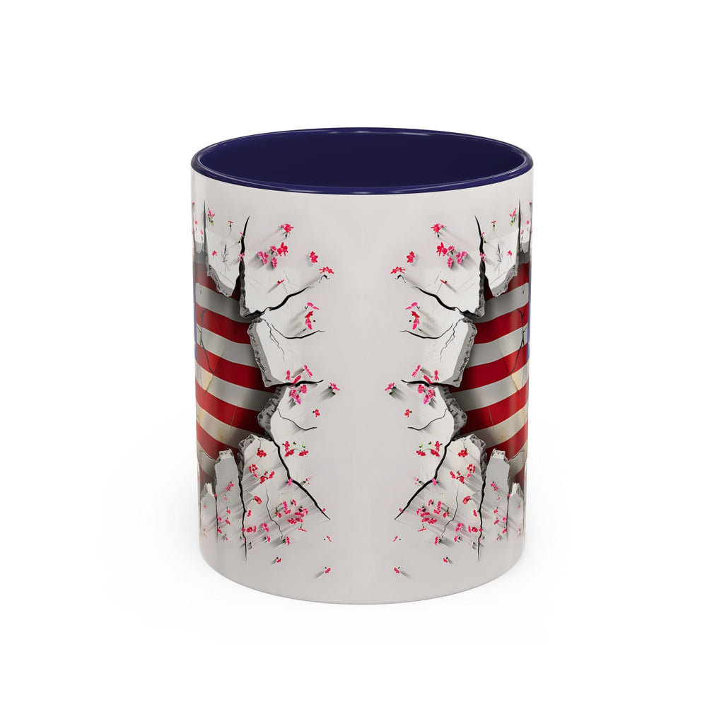 American Flag Coffee Mug – Patriotic Design