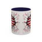 American Flag Coffee Mug – Patriotic Design