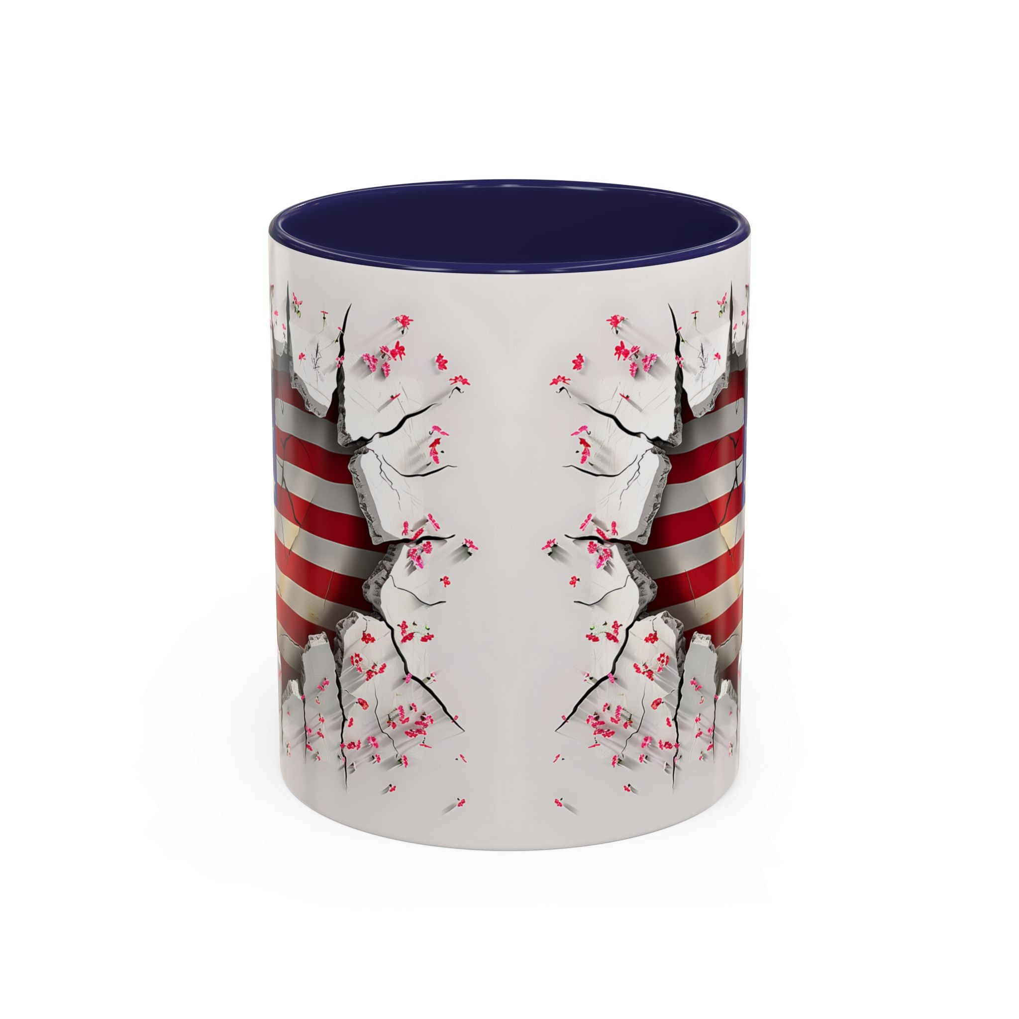 American Flag Coffee Mug – Patriotic Design