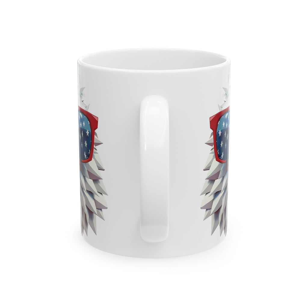 Eagle Sunglasses Ceramic Mug for Coffee Lovers
