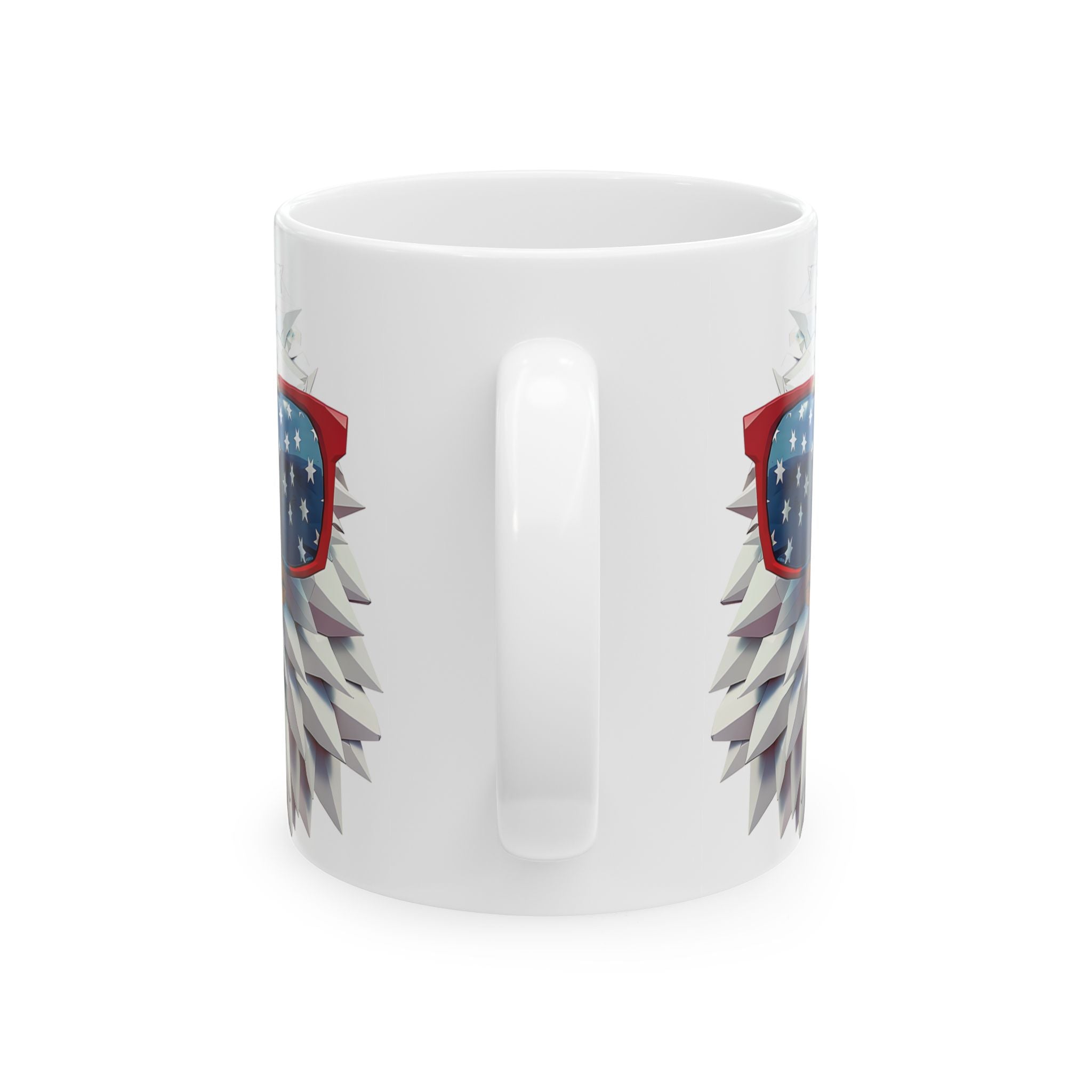 Eagle Sunglasses Ceramic Mug for Coffee Lovers