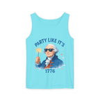 Party Like It's 1776 Tank Top — Patriotic George Washington Graphic