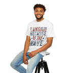 Patriotic T-Shirt: Land of the Free Because of the Brave