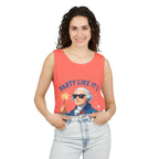 Party Like It's 1776 Tank Top — Patriotic George Washington Graphic