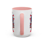 American Bald Eagle Accent Coffee Mug with Stars & Stripes