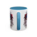 Patriotic Eagle Coffee Mug – Bold Design for Coffee Lovers
