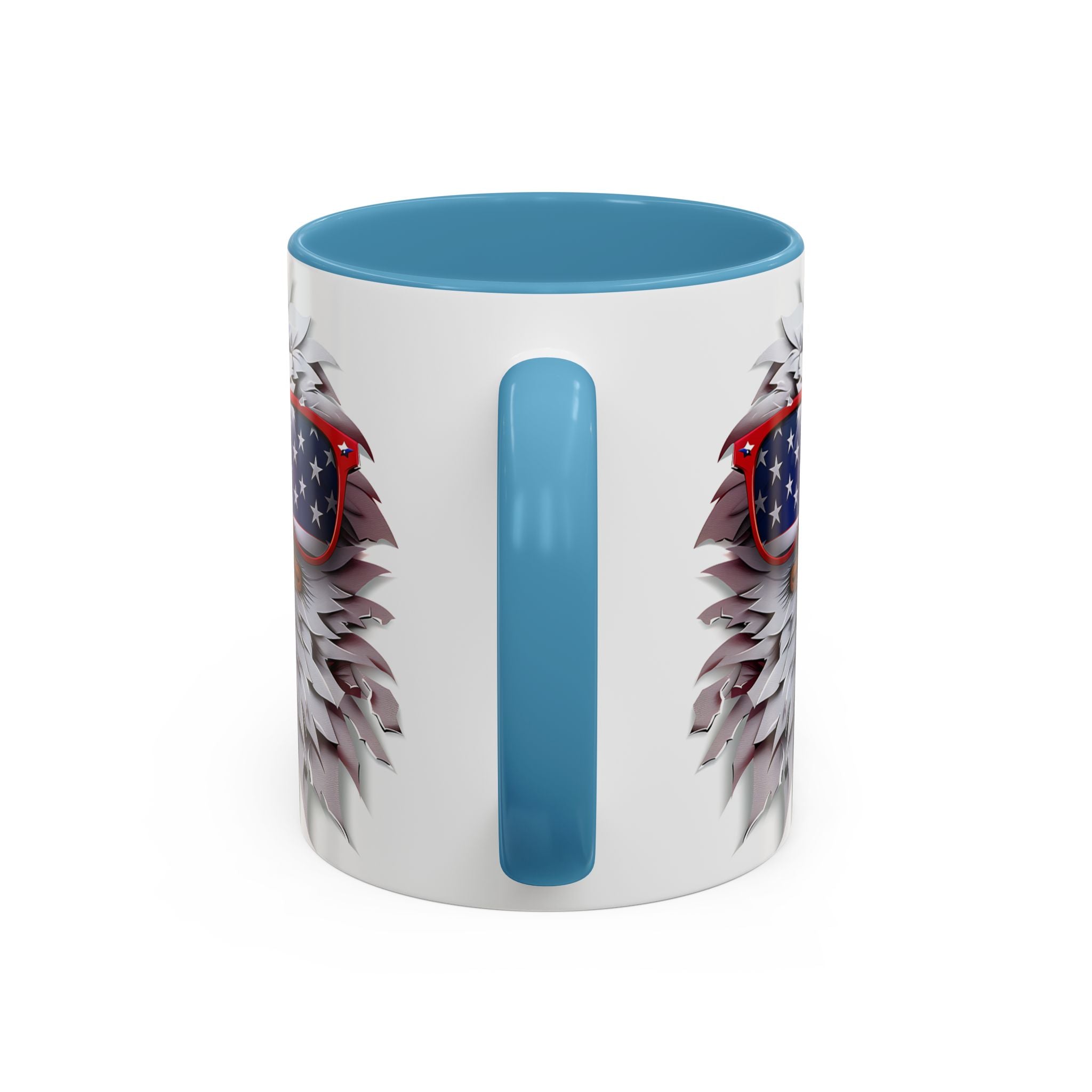 Patriotic Eagle Coffee Mug – Bold Design for Coffee Lovers