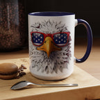 Patriotic Eagle Coffee Mug – Bold Design for Coffee Lovers