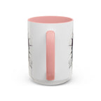 American Eagle Coffee Mug with USA Flag Accent Design