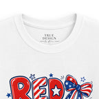 Kids Patriotic Fourth of July Shirt - Red White & 250 Tee