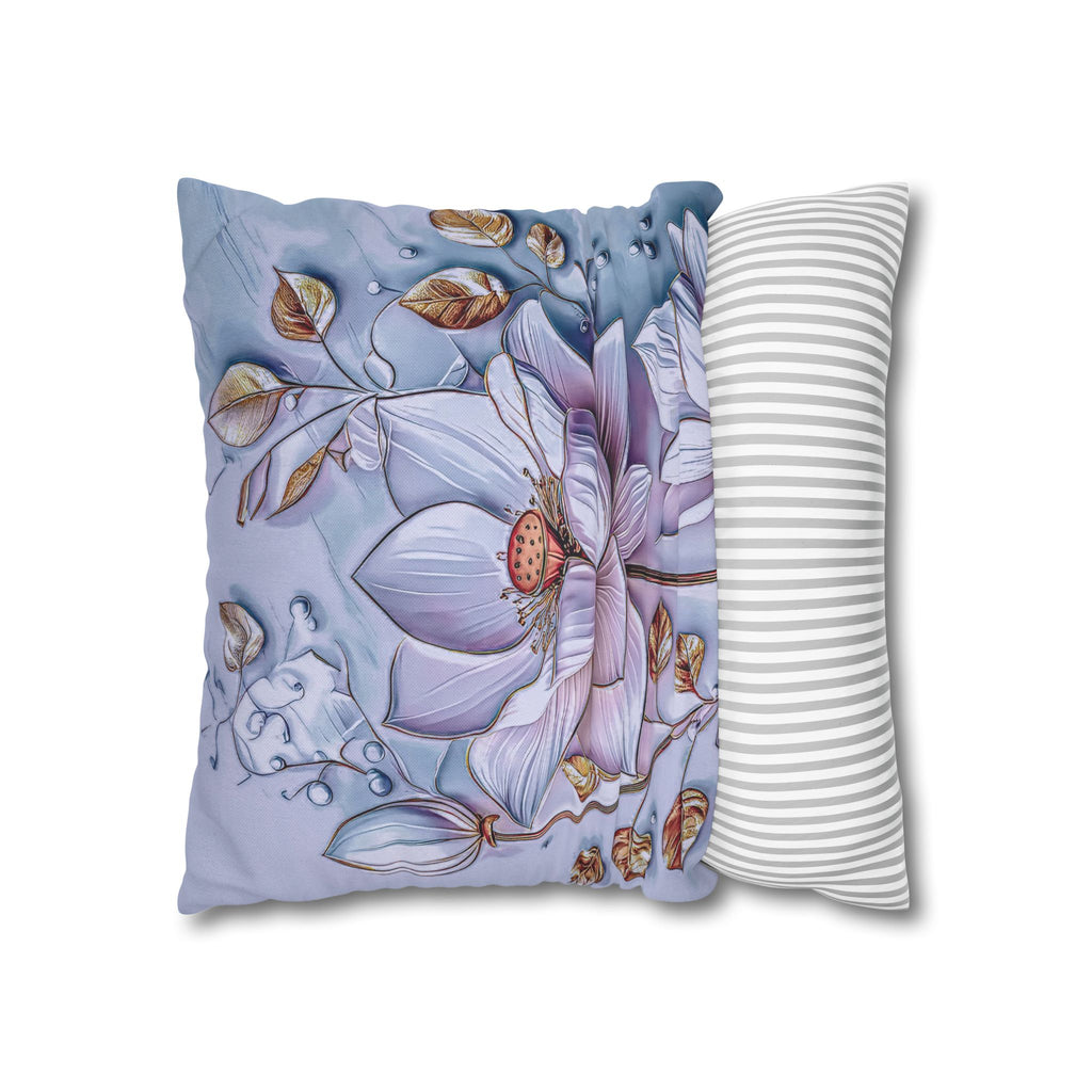 Floral 3D Decorative Pillow Cover - Nature Inspired