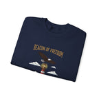 Beacon of Freedom Lighthouse Sweatshirt | 250th 4th of July Patriotic Milestone