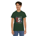 Patriotic USA Stars T-Shirt — Fourth of July American Flag Tee