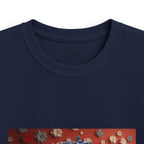 Kids Motorcycle Tee Featuring American Flag Graphic
