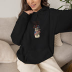 Country in Bloom hoodie | Coastal Cowgirl western chic jar floral design