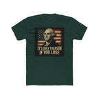 Graphic Tee Featuring Washington Portrait and Flag