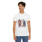Patriotic USA Stars T-Shirt — Fourth of July American Flag Tee